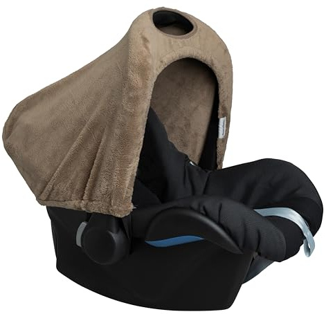 Baby's Only - Verdeck 0+ Cozy - Sonnenverdeck - Sonnenschutz - Babyschalenverdeck für Jungen und Mädchen - Mit Aussparung für Tragebügel - Geeignet für den Maxi-Cosi - Clay