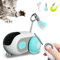 EPROICKS Jouet Interactif pour Chat, Souris avec Télécommande, Automatique Rechargeable USB, Cadeau pour Stimuler la Chasse (Bleu)