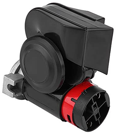 12V 139DB Laute, 12V 139DB Laute Elektronische Schnecke Ultra Compact Dual Air Horn für Motorrad-Yachtboot Elektronisches Schneckenhorn Laut Elektronisches Schneckenhorn