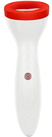 Generic 1PC Silicone Electric Lip Plumper Device Care Tool Fuller Lips Enhancer Plump Sexy Lips Increase Gloss Plumping Lip Full Lips Aloe Oil (White, One Size)