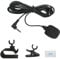 Epronic Car Microphone 3.5 mm External Microphone with Interchangeable Clip Holder Vehicle Micor for Car Stereo Audio GPS Bluetooth Hands-Free Plug and Play
