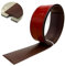 Übergangsprofil Selbstklebend, 4 cm, 5 cm, 7,6 cm Breit, Vinyl Bodenleiste, PVC Fußböden Abdeckleiste, Übergangsschiene Zum Verbinden Von Bodenlücken(Coffee,7.6cm x 100cm)