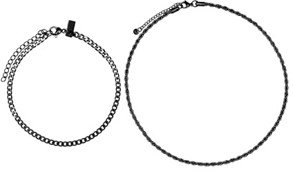Heideman Schmuckset Theo Herren Edelstahl Karabinerverschluss | Set für Männer, schön zum Verschenken an Partner oder Papa zum Vatertag oder Geburtstag