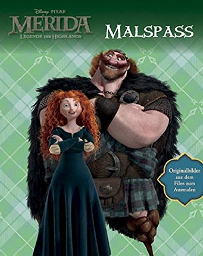 Disney: Malbuch Merida: Originalbilder aus dem Film zum Ausmalen