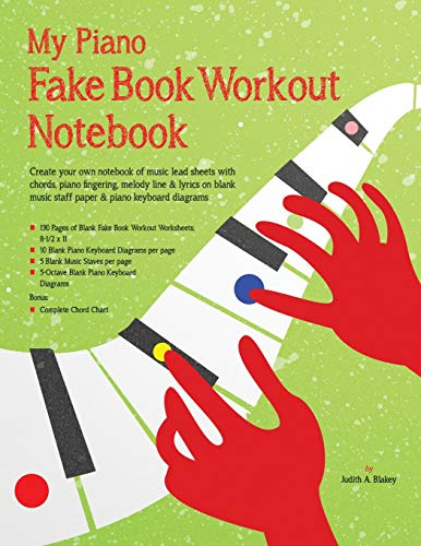My Piano Fake Book Workout Notebook