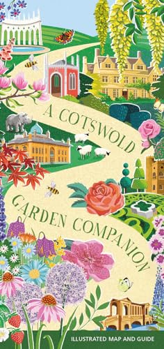 A Cotswold Garden Companion: An Illustrated Map and Guide (Finch Illustrated Guides)