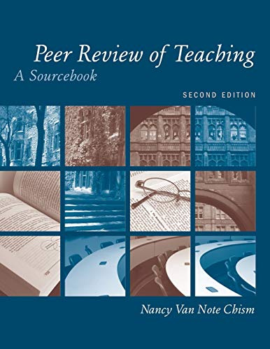 Peer Review of Teaching: A Sourcebook (JB - Anker)