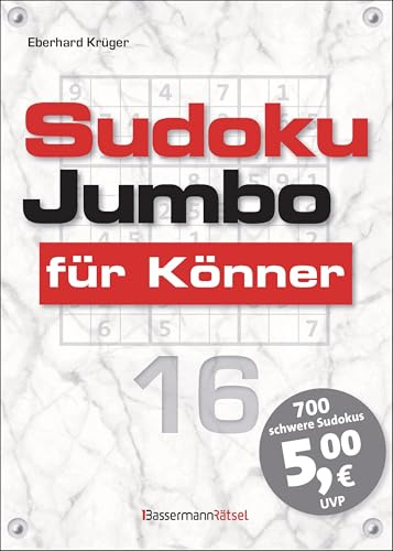 Sudokujumbo für Könner 16: mittlerer bis hoher Schwierigkeitsgrad