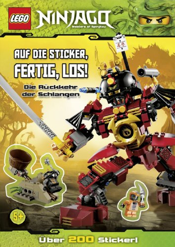 Lego Ninjago. Auf die Sticker, fertig, los! Die Rückkehr der Schlangen