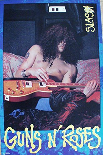 Guns n' Roses Slash Poster Format 57 x 88 cm Original von 1991