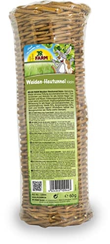 Mr. Woodfield meadow hay tunnel, small, feed supplement for dwarf rabbits, guinea pigs, rats, hamsters, mice, chinchillas and degus.