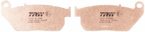 TRW MCB753SV Brake Pad Set Disc Brake Sinter Street Compatible for Harley-Davidson XLH 1970-2009 Front Axle and Other Vehicles