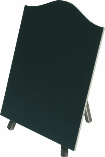 Tischaufsteller Tafel 19,5 x 23,5 cm braun