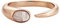 Buckley London Damen Ring Messing rosévergoldet mit Perlmutt Messing Glänzend Perlmutt rosa 430070087