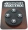 Garage-SixtySix 4 Ventilkappen Skull in Chrom/Modell: Detroit