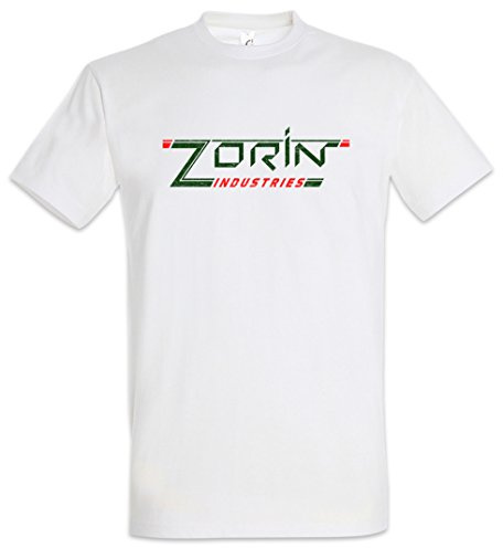 Urban Backwoods Zorin Industries I Herren T-Shirt Weiß Größe 2XL