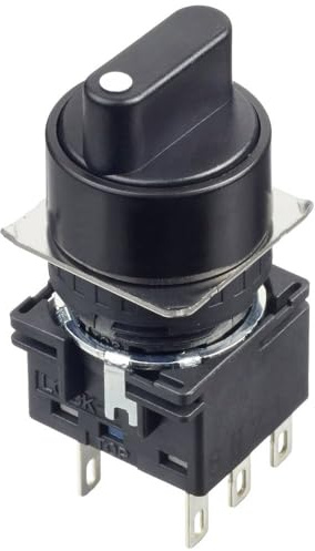Idec LB1S-3T6 LB1S-3T6 Drehschalter 220 V 5 A Schaltpositionen 3 3 x 45 ° IP65 1 St.