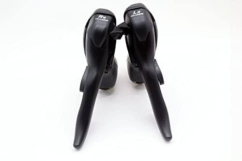 Micronew Levier de vitesses triple 3 x 9 9 vitesses compatible avec levier de dérailleur Shimano Microshift