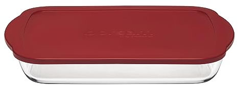 Pasabahce tegame borcam in vetro con coperchio cm 33x19