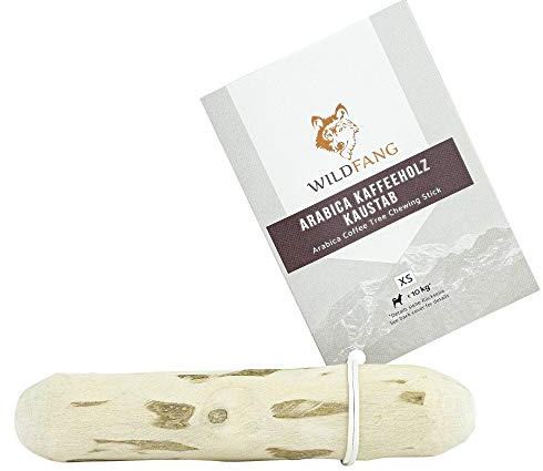 Wildfang® Kaffeeholz für Hunde – natürliches, unzerstörbares Kauspielzeug aus Kauholz für Aggressive Kauer & Welpen im Zahnwechsel, Zahnpflege Spielzeug Hund, Größe XS (unter 10 kg)