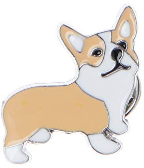 JAGETRADE Brosche Hundewelpen Husky Corgi Ji Wawa Hunde Emaille Broschen Pins Niedlichen Haustier Liebhaber Schmuck