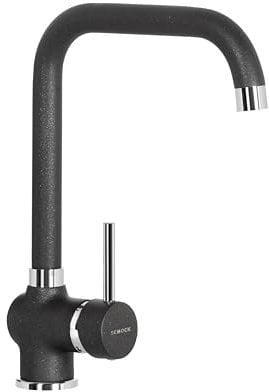 SCHOCK | Miscelatore Aquatime Monocomando con Canna a Ponte, Colore Antracite, h332mm