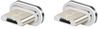 N. NETDOT 10th Génération Connecteurs Magnétique,Chargement Rapide et Transfert de Données pour Micro USB Smartphones (2 Pack)