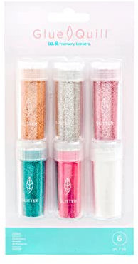 Glue QUILL Glitter 6 Colors