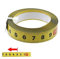 Adhesive Backed Tape Measure-Metric Measure Tape 1-5 Meters Self-Adhesive-with Glue Tape for Carpenter Home Use-Sewing Machine Sticker (3m Reverse)