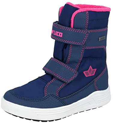 Lico Namsos V, Stivali da Neve Donna, Marine/Pink, 35 EU