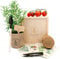 MEDITERRANE ANZUCHTSET 4 Sorten Pflanzen Samen- garten Starter-Set, öko Saatgut mit Holzkiste mit deckel, mini gewächshaus, kinderküche zubehör, Kinder Anzuchtset von PUT DOWN ROOTS