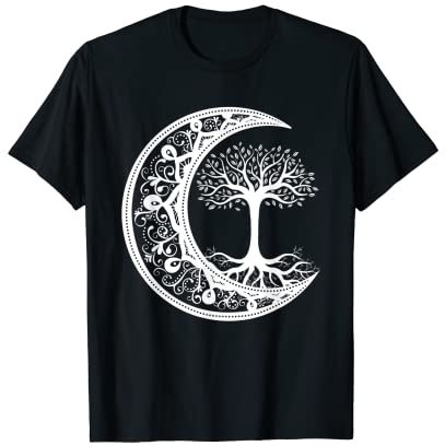 Chakra Arbre de Vie Mandala Zen Yoga Symbole Om Bouddha T-Shirt
