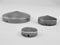 5 Stück Abdeckkappe rund rostend/Metall (Stahl roh) Ø80mm