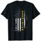 US-Flagge Badminton – Amerikanische Flagge Badmintonspieler T-Shirt