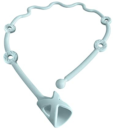 Baby-Utensilienhalter, Gurt, Hochstuhl-Zubehör, Fütterungshilfe, um den Löffel nah an der Hand und vom Boden fernzuhalten (Ether)