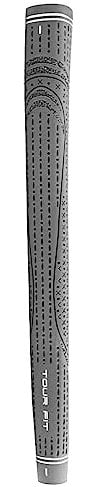 Tour Fit Golf Putter Grip Herren Standard Golf Pistole Putter Grip Gummigriff (Grau)