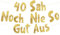 Lustige Banner, 40 sah noch nie so gut aus, Partyzubehör zum 40. Geburtstag