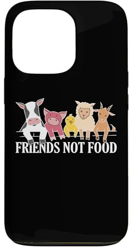 Friends Not Food Vegetarisch Vegan Hülle für iPhone 13 Pro