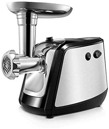 GaRcan Tritacarne Elettrico, insaccatrice per Salsicce e tritacarne in Metallo, Piccolo Commerciale Automatico Multifunzionale Facile da Pulire