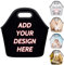 Lonchera personalizada para mujeres y hombres, con imagen personalizada, texto, foto, reutilizable, aislada, para el trabajo, viajes, picnic