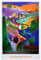 FISH DRAGATE Leinwandposter David Hockney 4, Wandkunst, Dekordruck, Gemälde für Wohnzimmer, Schlafzimmer, Dekoration, ungerahmt, 30 x 45 cm