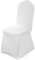 VELPAX Stuhlhussen 100 Stück, Universell Stuhlhussen Weiß Polyester, Elegante Stuhl Stuhlbezüge Elasthan Spandex Waschbarer für Taufe Geburtstag Hochzeit Bankett Dekoration