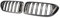 Auto Kühlergrill Für 6er GT G32 2018-2020 Doppellamellengrill ABS Autogrill Auto Fr&on&t Nierengitter Haube Racing Grill(Carbon Fiber)