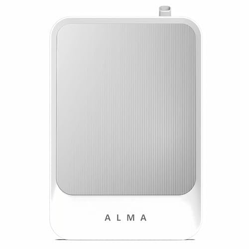 ALMA® ALMA Duftdiffusor 400ml - Batteriebetrieben Leise Aroma Diffusor Ätherische Öle - Raumduft Diffuser Elektrisch mit LCD-Display - Perfekt für Hotels, Badezimmer, Büro, Zuhause - Aromatherapie