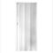 ESTO Porta a Soffietto da Interno 84 x 215 cm Misura, Economy e Premium quality, Porta Scorrevole 4 Colori diversi Bianco, Noce, Legno Scuro e Chiaro (Economy, Bianco Liscio)