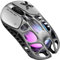 GravaStar Mercury X Mouse da Gaming Wireless, Sensore PAW3950 da 32.000 DPI, Frequenza di Polling a 8.000 Hz, Peso di soli 49 g, Struttura Forata in Lega di Magnesio, Illuminazione RGB