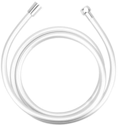 Tuyau de douche tuyau de douche, Tuyau de douche Flexible en PVC, Interface universelle GI/2, accessoires de salle de bains Anti-enroulement haute pression(2m)