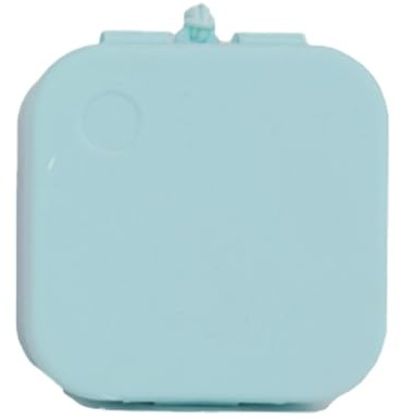 Retainer Box, Halterhalter Tragbares Silikon Slim Retainer Storage | Sie persönliche kieferorthopädische Lieferungen, Klammern Boxbehälter für die Reise
