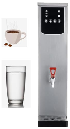 ZXCVBNMQ 10l/20l/30l commercial hot water boiler, electric commercial water boiler, fast water boiler, large capacity for tea, milk tea, restaurant, hotel, office (20l)