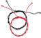 Healvian 1 Paio Bracciale rosario Uomini primo comunione braccialetto di corda cattolico Bracciale regolabile braccialetto da uomo braccialetto per le donne Corda intrecciata